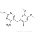 2,4-diamino-5- (6-méthylveratryl) pyrimidine CAS 6981-18-6